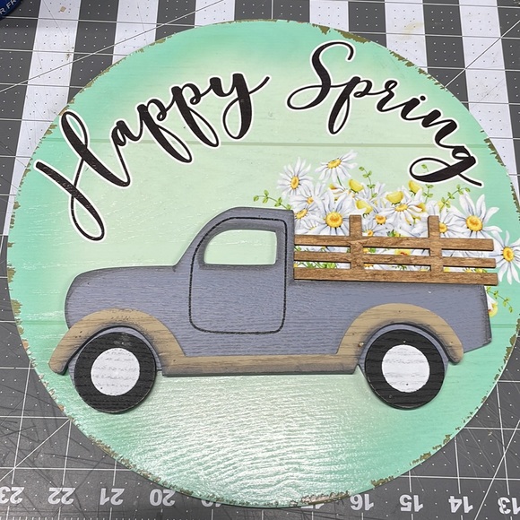 Happy spring sign - Picture 2 of 3